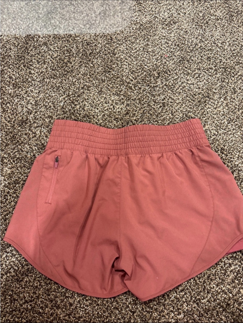 MPG Women's Athletic Shorts - Dusty Rose - Picture 3 of 3